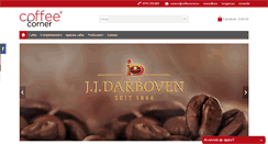 Desktop Screenshot of coffeecorner.ro