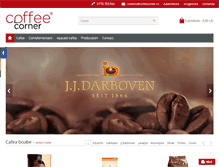 Tablet Screenshot of coffeecorner.ro